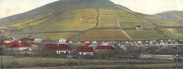 Old postcard of Abaújszántó