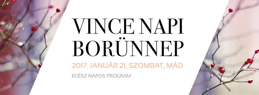 Logo for Vince nap - Vincent's Day, Mád