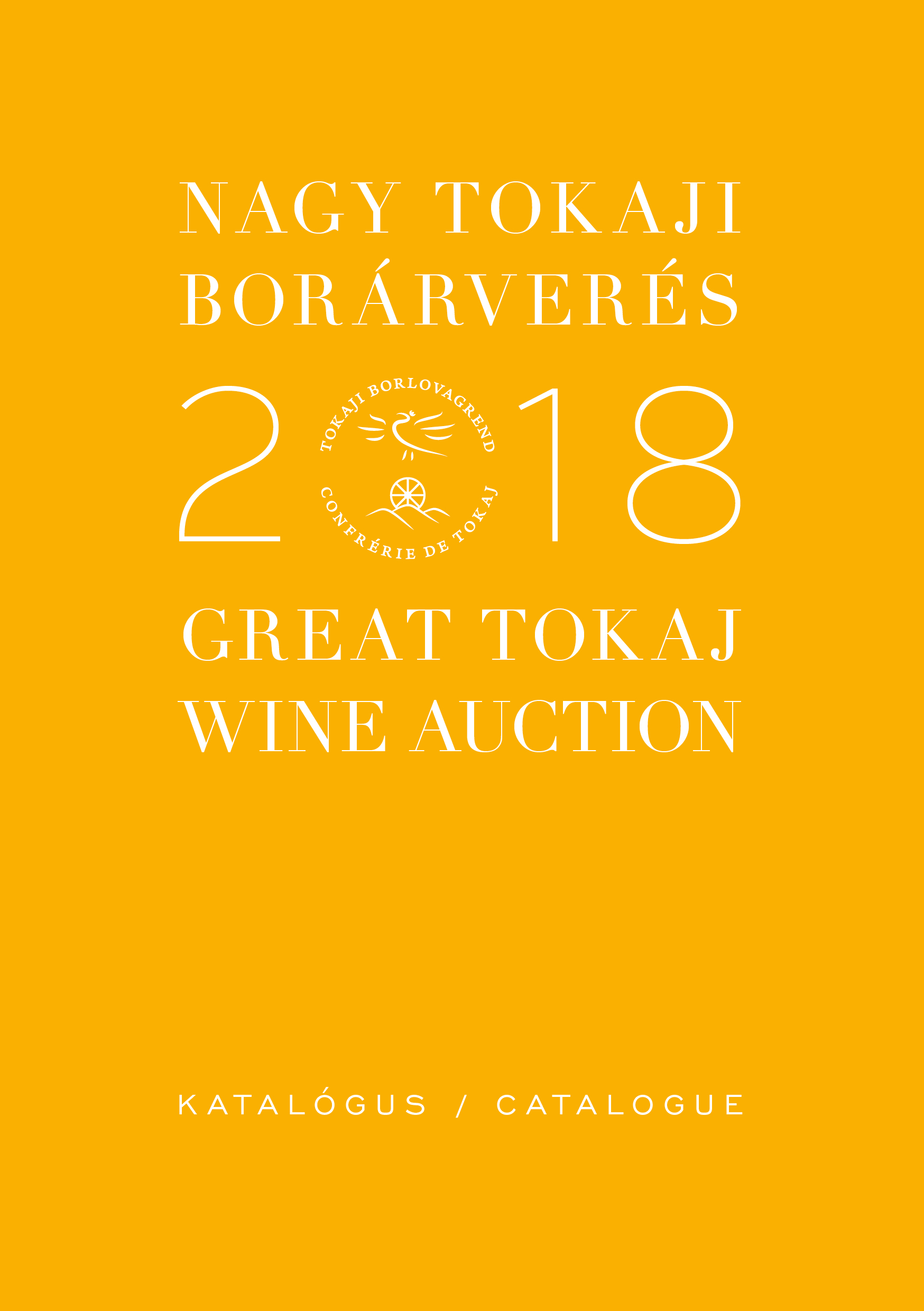 Great Tokaj Wine Auction catalogue