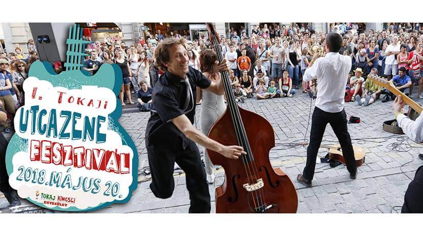 flyer for Tokaj Street Music Festival