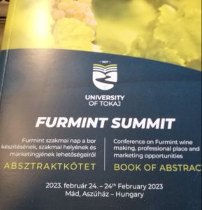 furmint summit Mád Book of Abstracts 